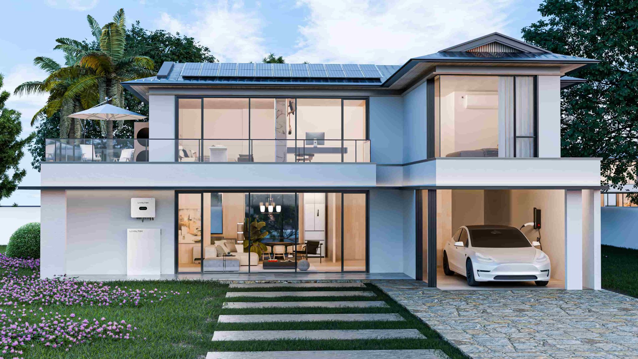 Residential 1 phase Grid tied PV System Livoltek Residential 1 phase Grid tied PV System Livoltek