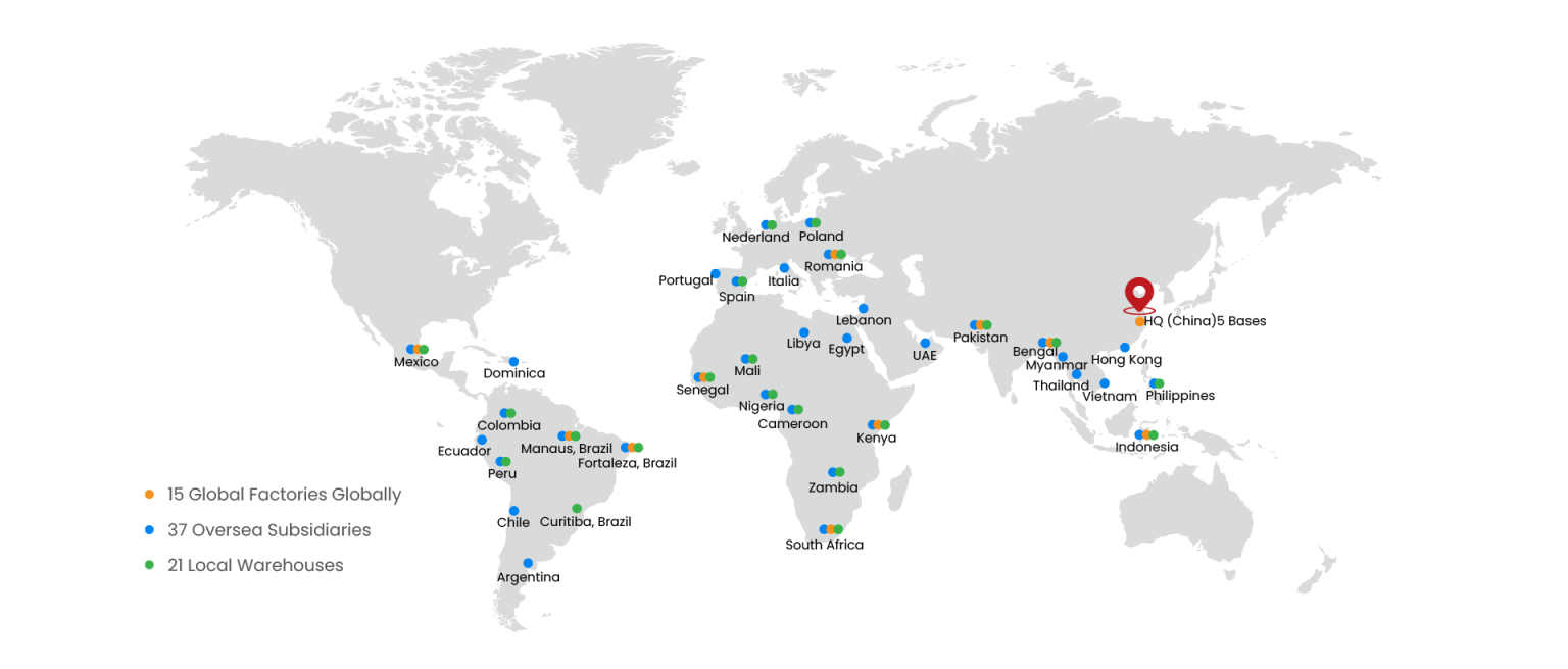 Renewable solar energy installation powering African businesses